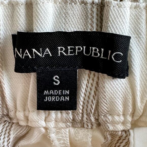 Banana Republic Striped Linen Blend Shorts - Picture 6 of 7